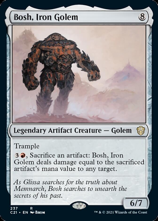 Bosh, Iron Golem [Commander 2021] | Exor Games Dartmouth