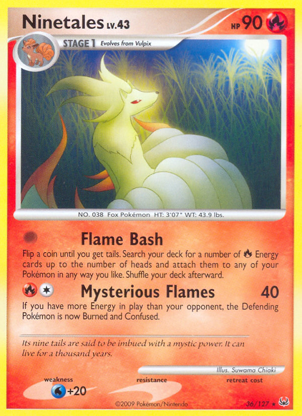 Ninetales (36/127) [Platinum: Base Set] | Exor Games Dartmouth