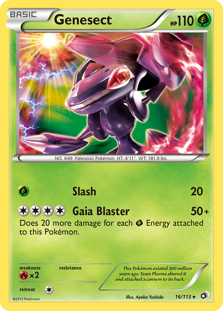 Genesect (16/113) [Black & White: Legendary Treasures] | Exor Games Dartmouth