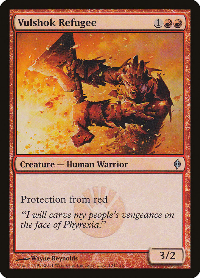 Vulshok Refugee [New Phyrexia] | Exor Games Dartmouth