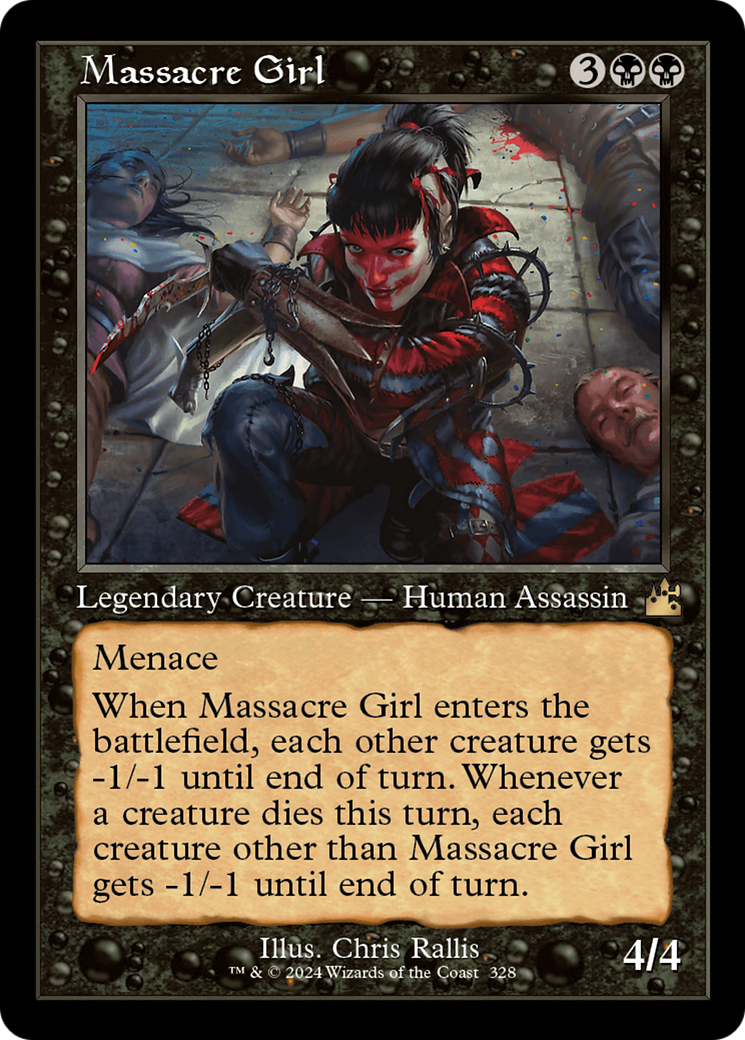 Massacre Girl (Retro) [Ravnica Remastered] | Exor Games Dartmouth