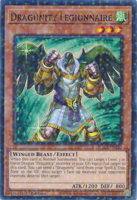 Dragunity Legionnaire (Duel Terminal) [HAC1-EN150] Common | Exor Games Dartmouth