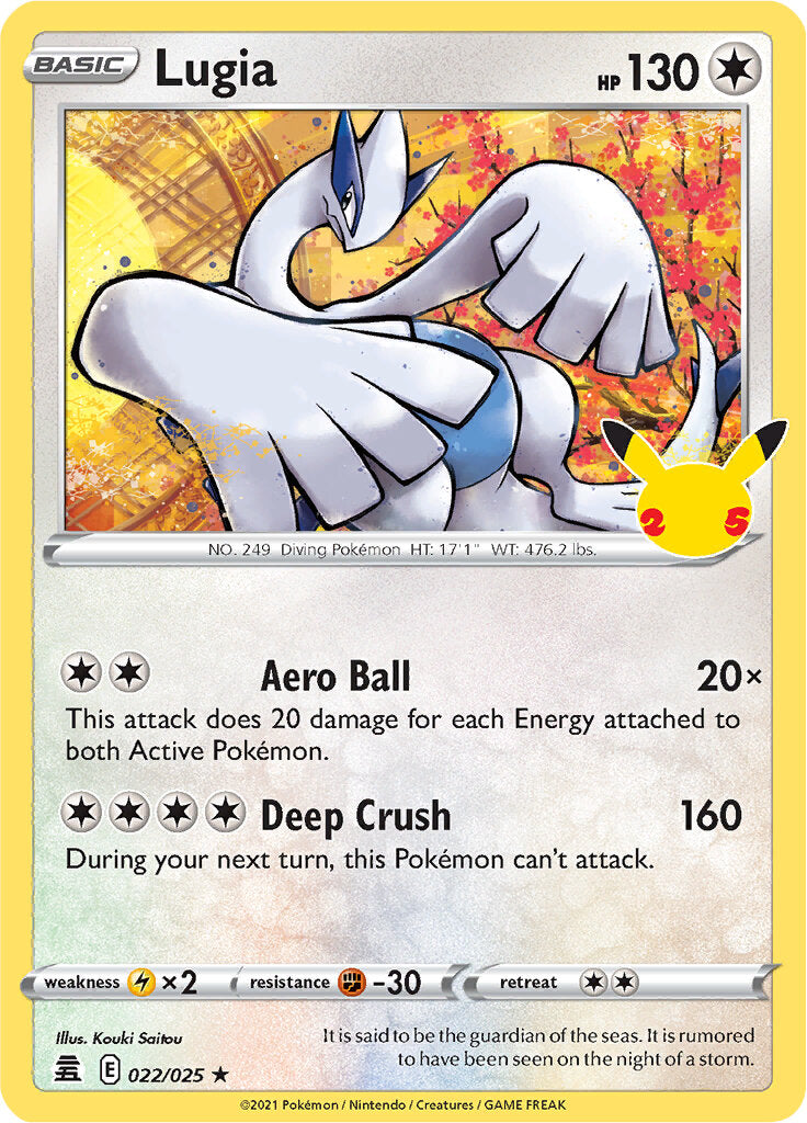 Lugia (022/025) [Celebrations: 25th Anniversary] | Exor Games Dartmouth