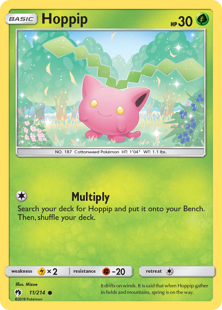 Hoppip (11/214) [Sun & Moon: Lost Thunder] | Exor Games Dartmouth