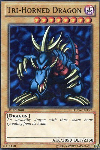 Tri-Horned Dragon [LCYW-EN157] Super Rare | Exor Games Dartmouth