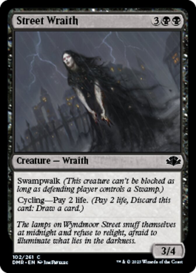 Street Wraith [Dominaria Remastered] | Exor Games Dartmouth