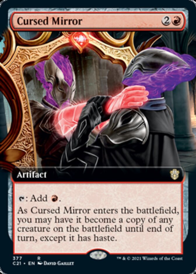 Cursed Mirror (Extended) [Commander 2021] | Exor Games Dartmouth