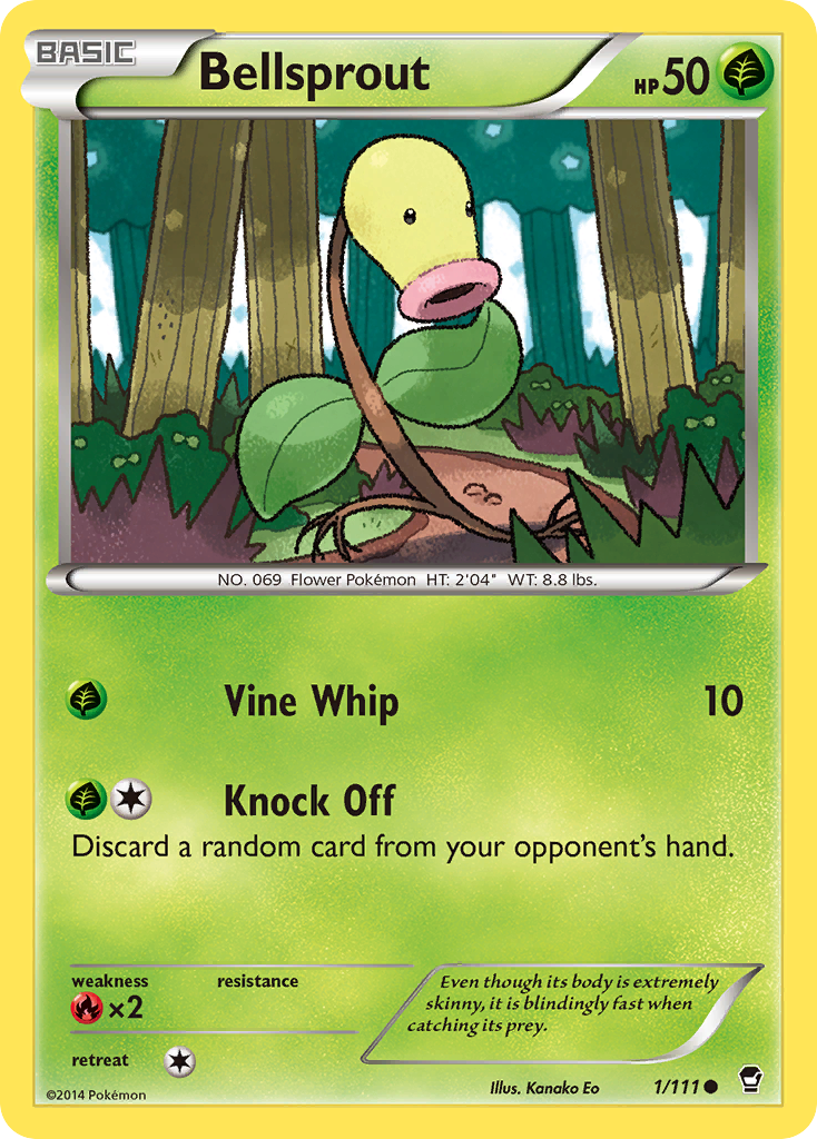 Bellsprout (1/111) [XY: Furious Fists] | Exor Games Dartmouth