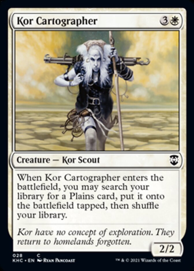 Kor Cartographer [Kaldheim Commander] | Exor Games Dartmouth