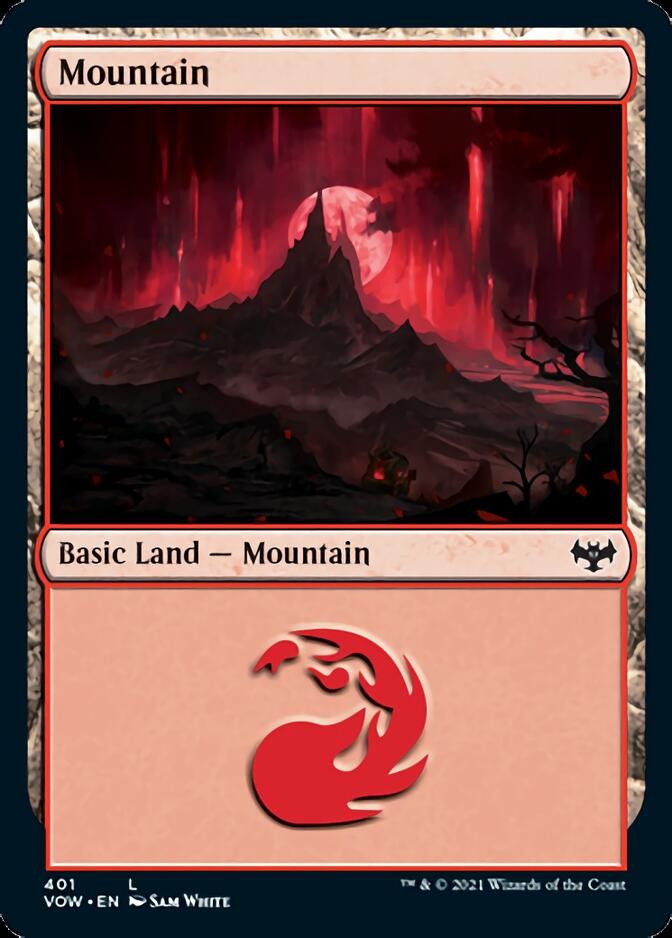 Mountain (401) [Innistrad: Crimson Vow] | Exor Games Dartmouth