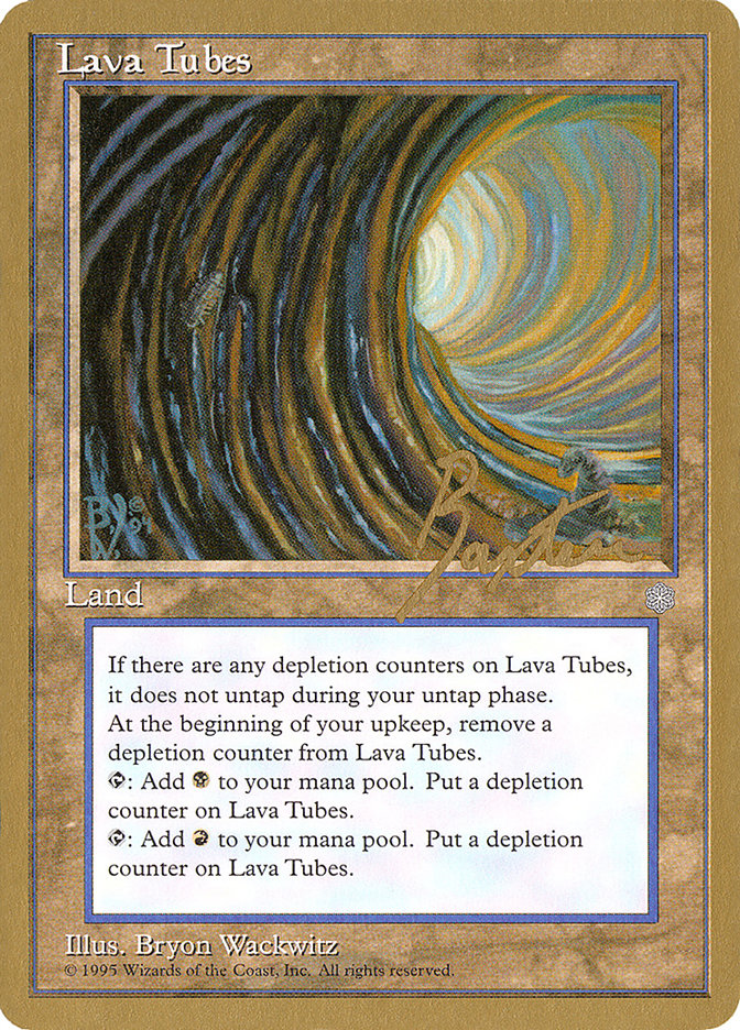 Lava Tubes (George Baxter) [Pro Tour Collector Set] | Exor Games Dartmouth