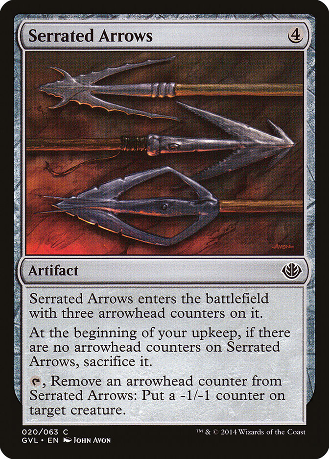 Serrated Arrows (Garruk vs. Liliana) [Duel Decks Anthology] | Exor Games Dartmouth