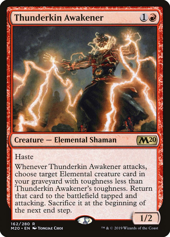 Thunderkin Awakener [Core Set 2020] | Exor Games Dartmouth