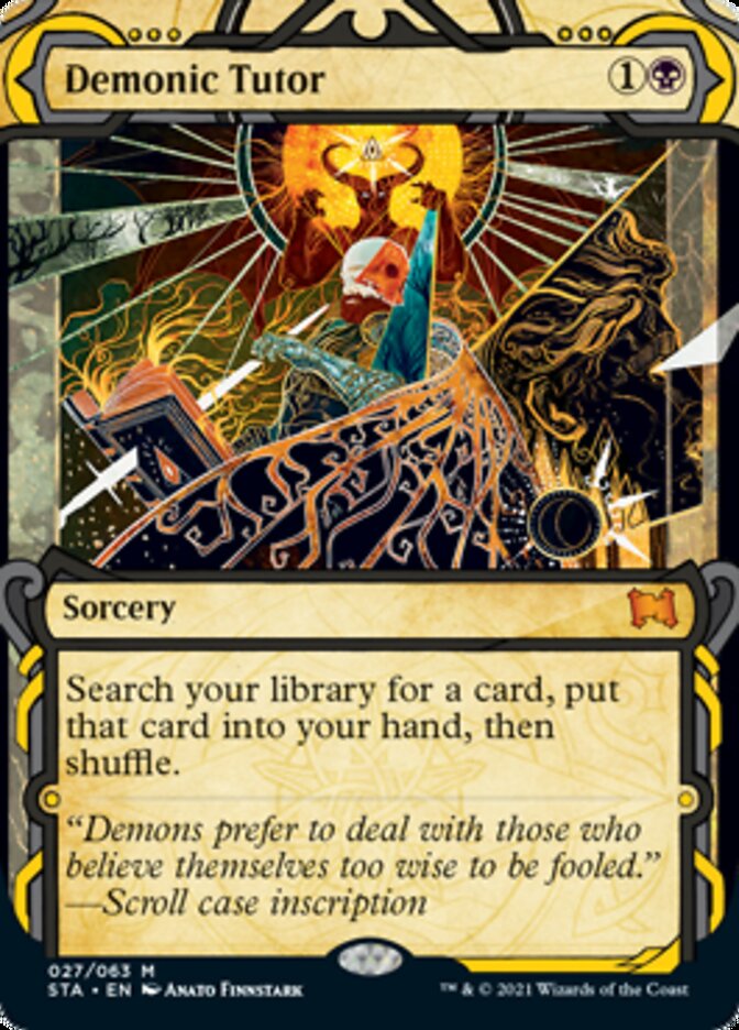Demonic Tutor [Strixhaven Mystical Archive] | Exor Games Dartmouth