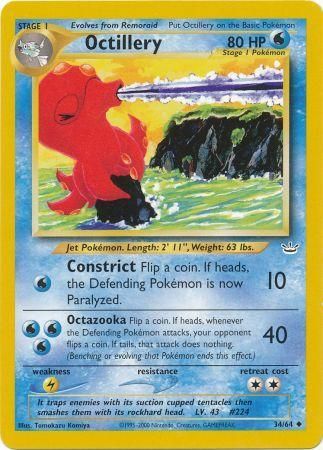 Octillery (34/64) [Neo Revelation Unlimited] | Exor Games Dartmouth