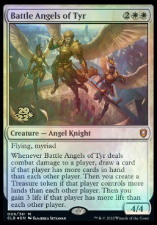 Battle Angels of Tyr [Commander Legends: Battle for Baldur's Gate Prerelease Promos] | Exor Games Dartmouth