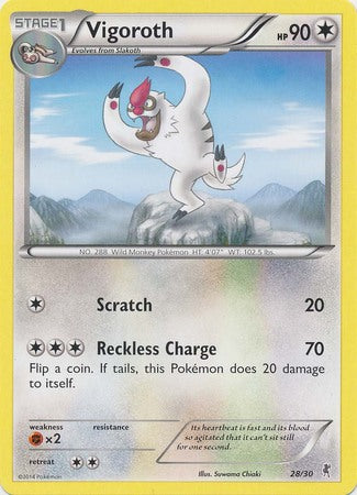 Vigoroth (28/30) [XY: Trainer Kit 1 - Bisharp] | Exor Games Dartmouth