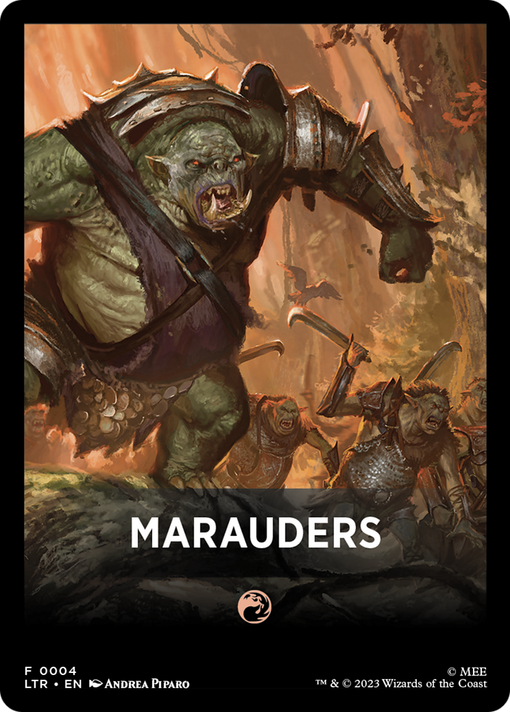 Marauders Theme Card [The Lord of the Rings: Tales of Middle-Earth Tokens] | Exor Games Dartmouth