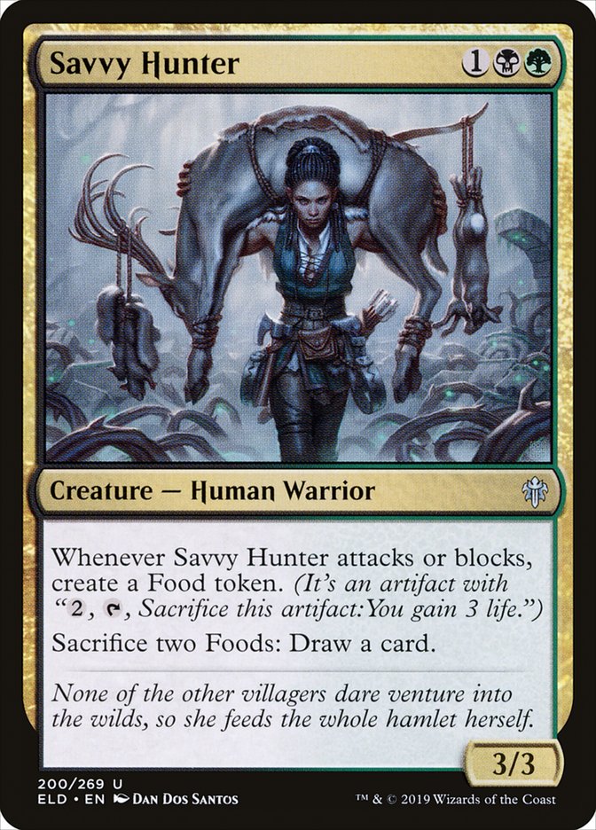 Savvy Hunter [Throne of Eldraine] | Exor Games Dartmouth