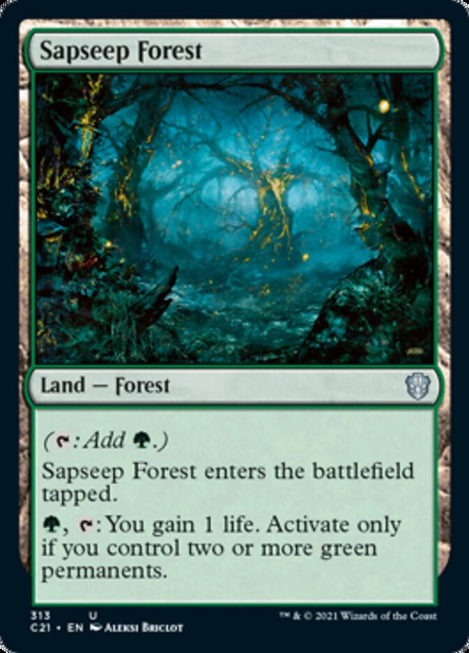 Sapseep Forest [Commander 2021] | Exor Games Dartmouth