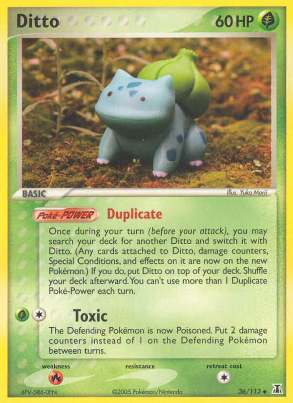 Ditto (36/113) [EX: Delta Species] | Exor Games Dartmouth