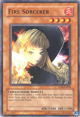 Fire Sorcerer [LON-EN036] Common | Exor Games Dartmouth