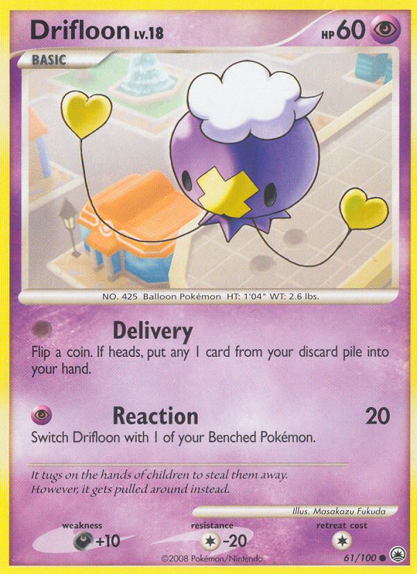 Drifloon (61/100) [Diamond & Pearl: Majestic Dawn] | Exor Games Dartmouth