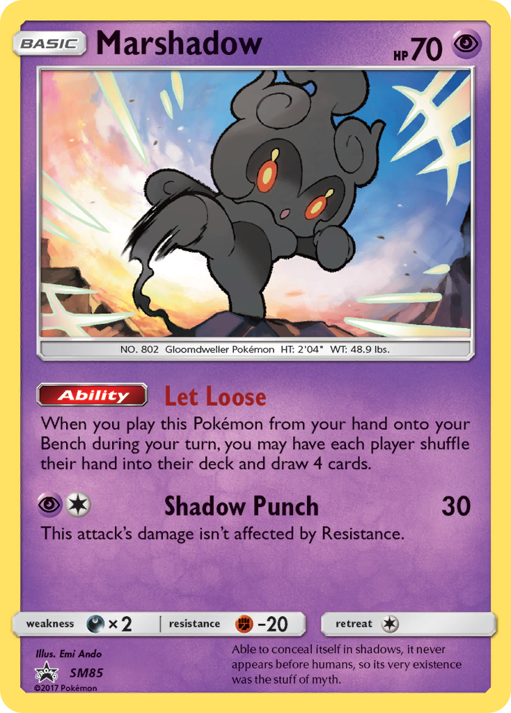 Marshadow (SM85) [Sun & Moon: Black Star Promos] | Exor Games Dartmouth