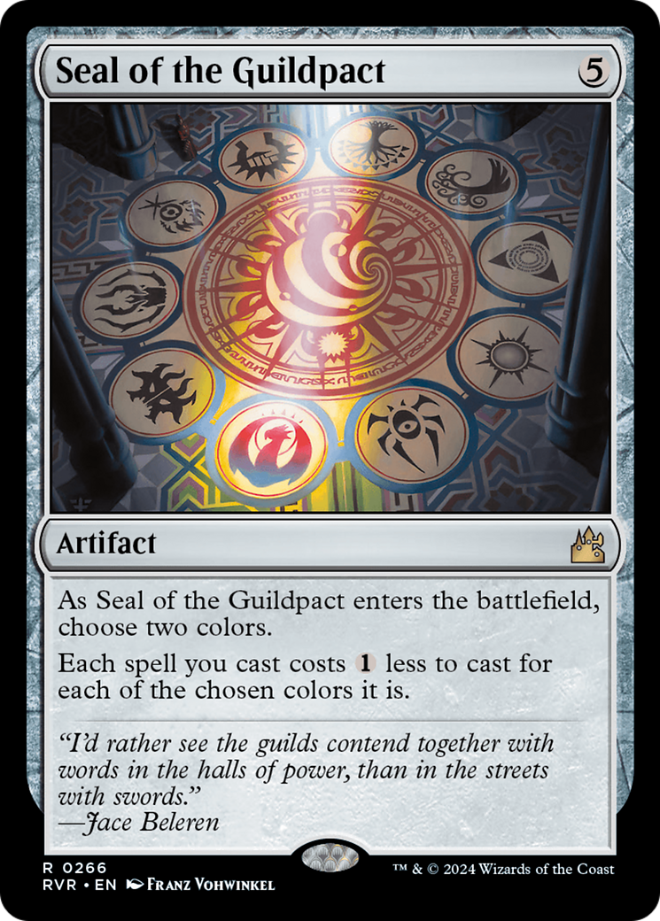 Seal of the Guildpact [Ravnica Remastered] | Exor Games Dartmouth