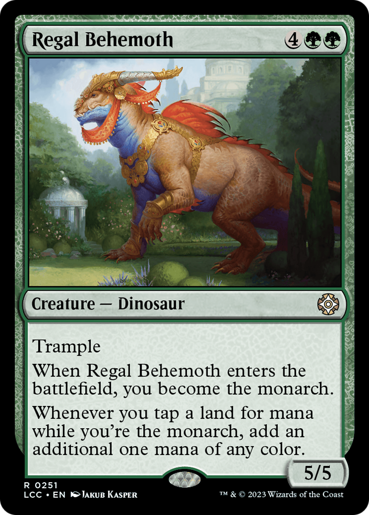 Regal Behemoth [The Lost Caverns of Ixalan Commander] | Exor Games Dartmouth