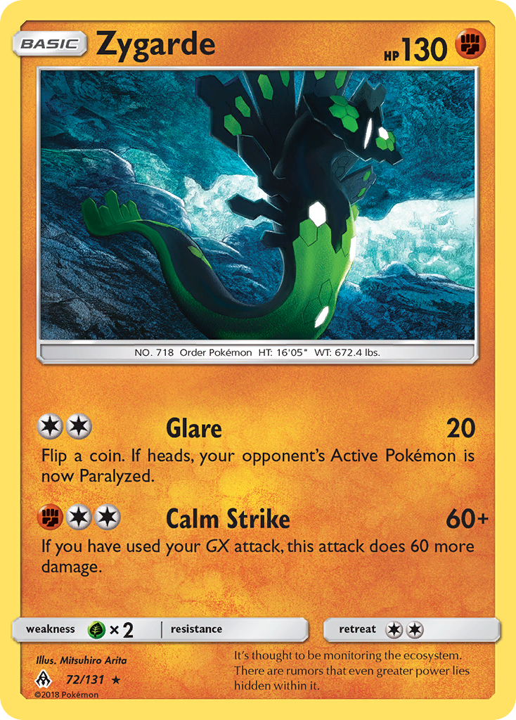 Zygarde (72/131) [Sun & Moon: Forbidden Light] | Exor Games Dartmouth