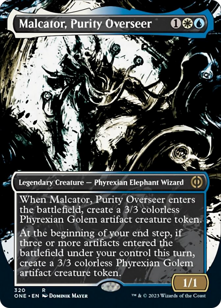 Malcator, Purity Overseer (Borderless Ichor) [Phyrexia: All Will Be One] | Exor Games Dartmouth