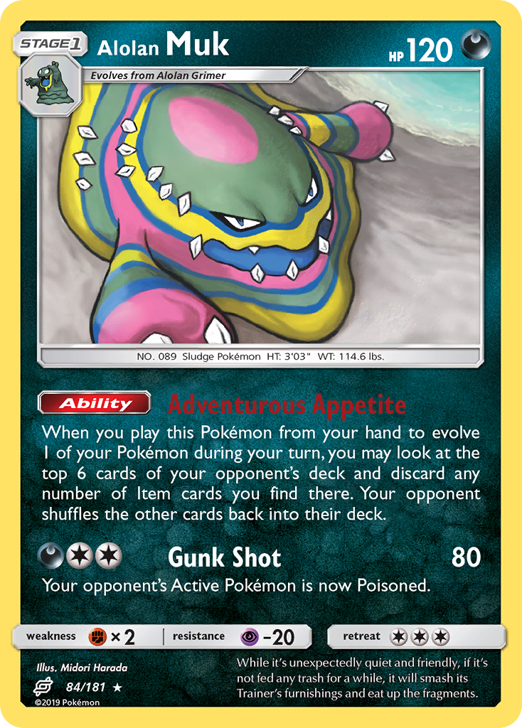 Alolan Muk (84/181) [Sun & Moon: Team Up] | Exor Games Dartmouth