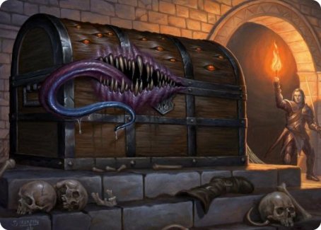 Mimic Art Card [Dungeons & Dragons: Adventures in the Forgotten Realms Art Series] | Exor Games Dartmouth