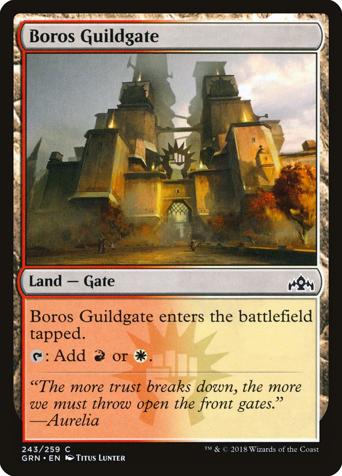 Boros Guildgate (243/259) [Guilds of Ravnica] | Exor Games Dartmouth