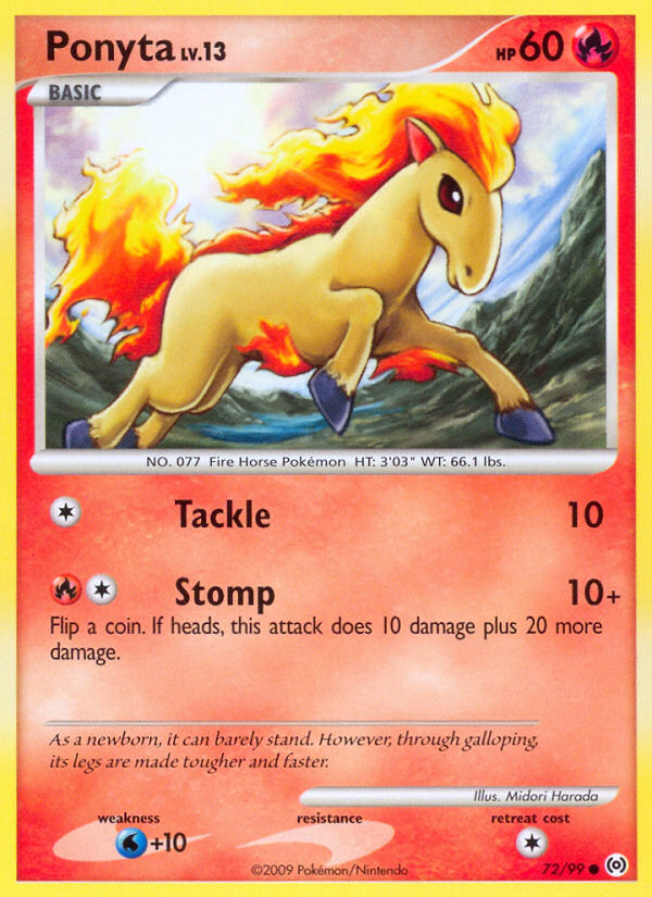 Ponyta (72/99) [Platinum: Arceus] | Exor Games Dartmouth