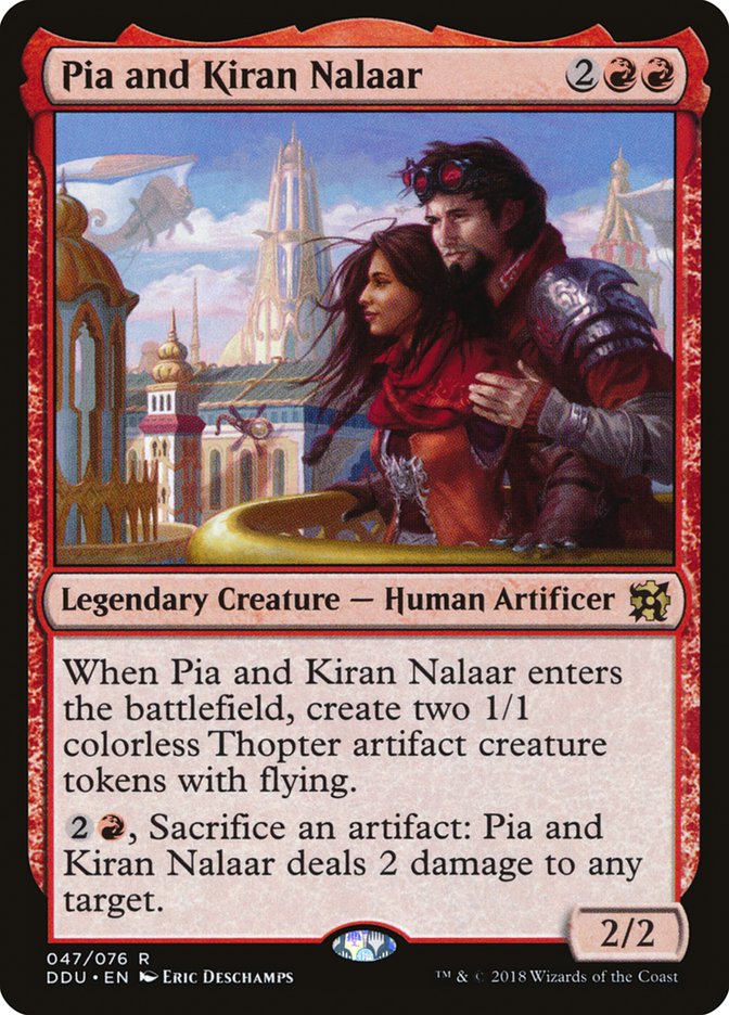 Pia and Kiran Nalaar [Duel Decks: Elves vs. Inventors] | Exor Games Dartmouth