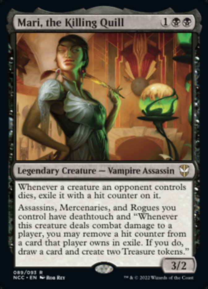 Mari, the Killing Quill [Streets of New Capenna Commander] | Exor Games Dartmouth