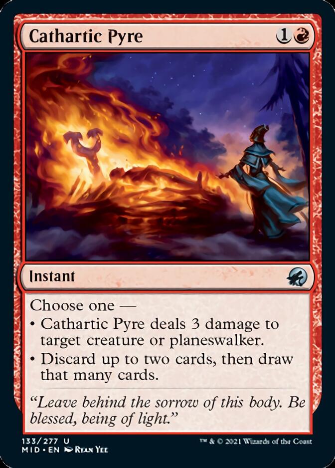 Cathartic Pyre [Innistrad: Midnight Hunt] | Exor Games Dartmouth