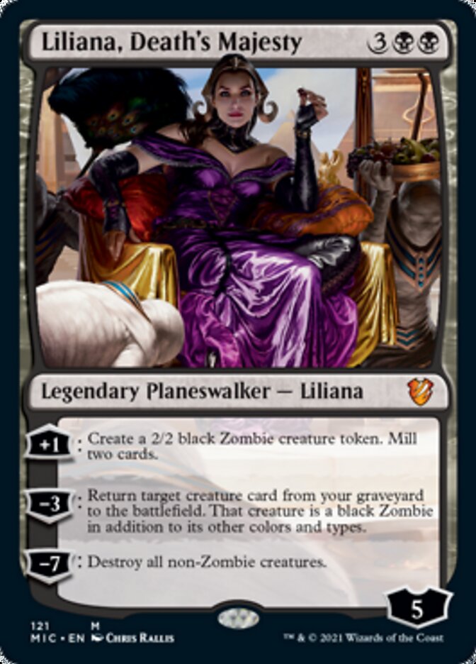 Liliana, Death's Majesty [Innistrad: Midnight Hunt Commander] | Exor Games Dartmouth