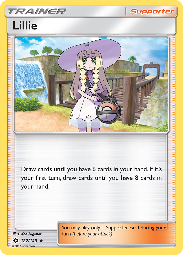 Lillie (122/149) [Sun & Moon: Base Set] | Exor Games Dartmouth