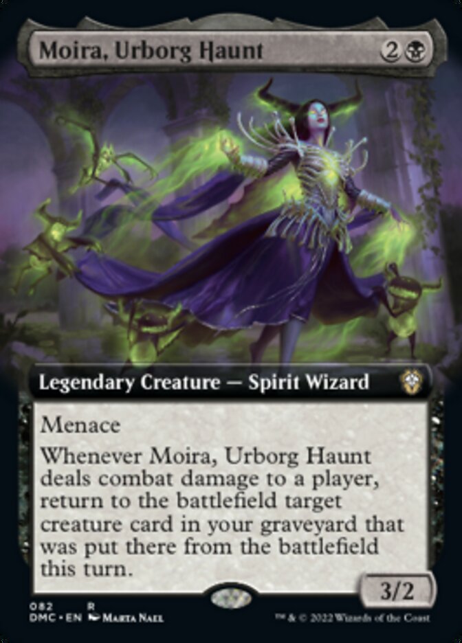 Moira, Urborg Haunt (Extended Art) [Dominaria United Commander] | Exor Games Dartmouth