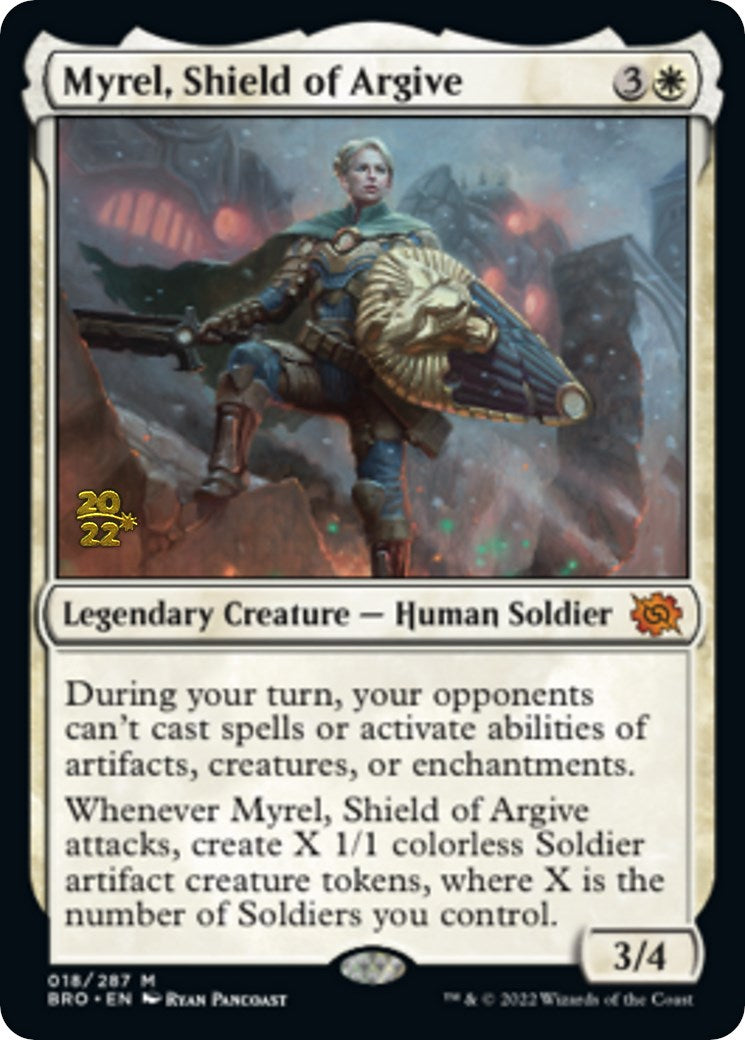 Myrel, Shield of Argive [The Brothers' War: Prerelease Promos] | Exor Games Dartmouth