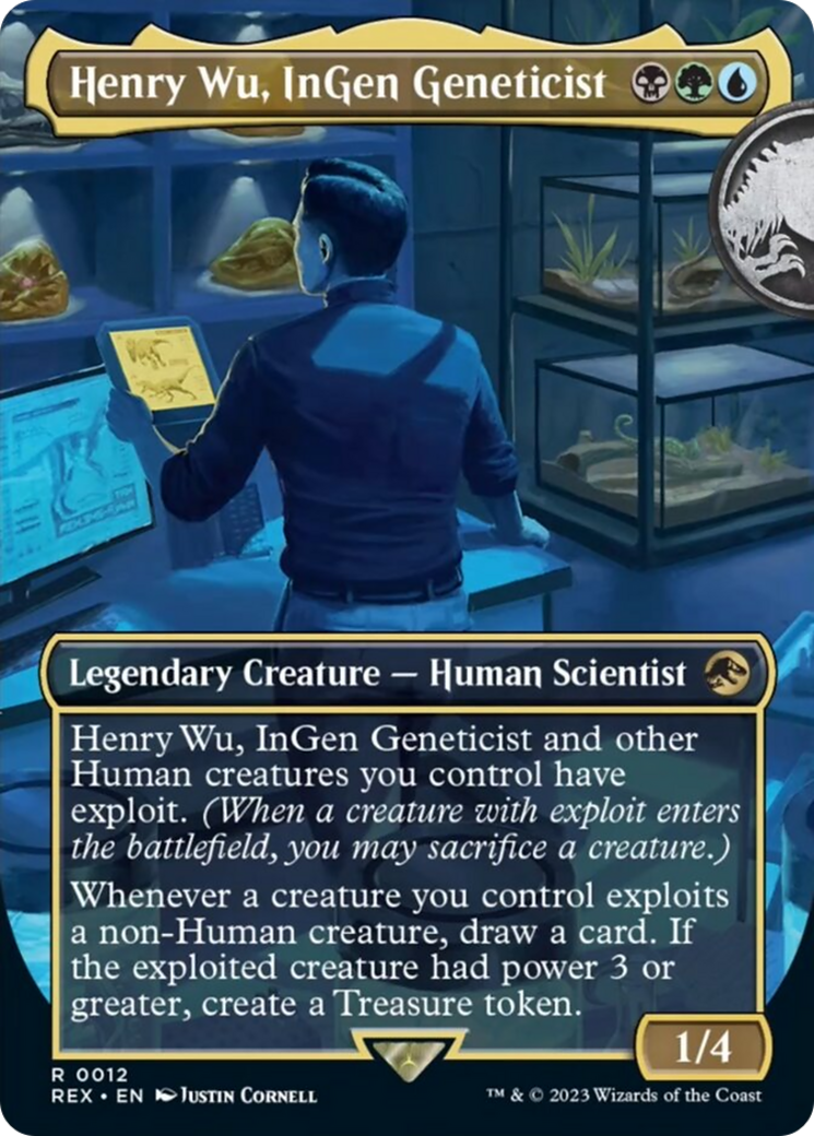 Henry Wu, InGen Geneticist (Borderless) [Jurassic World Collection] | Exor Games Dartmouth