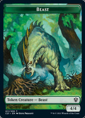 Beast (011) // Insect Token [Commander 2021 Tokens] | Exor Games Dartmouth