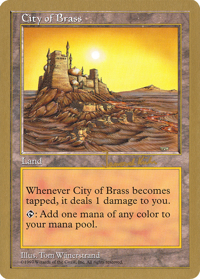 City of Brass (Janosch Kuhn) [World Championship Decks 1997] | Exor Games Dartmouth