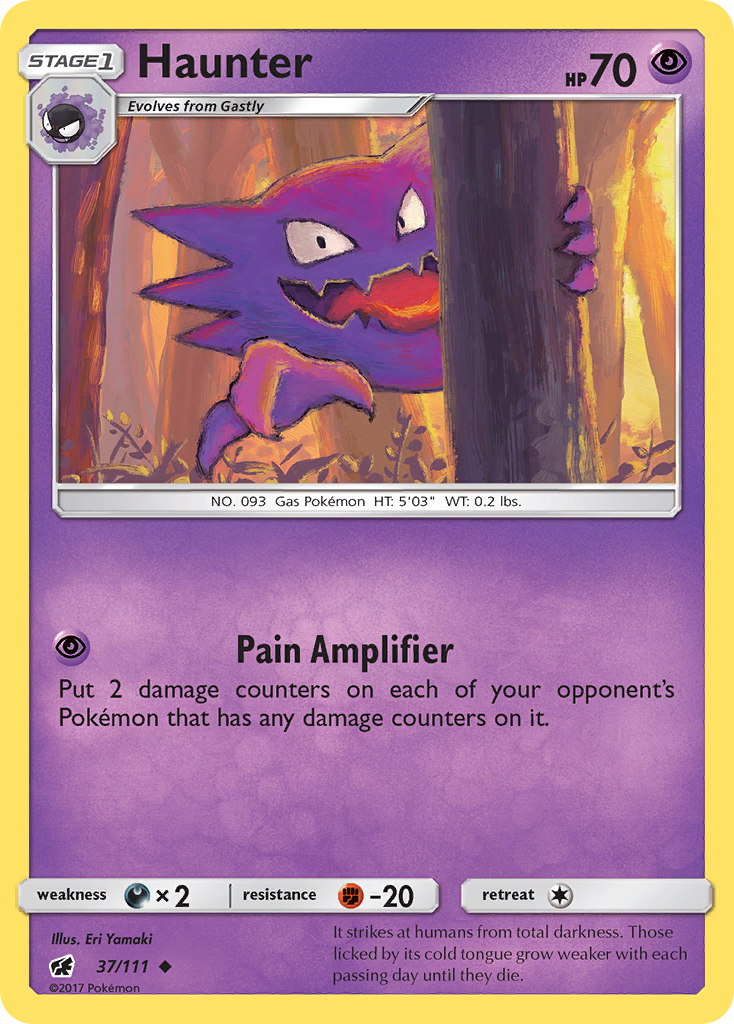 Haunter (37/111) [Sun & Moon: Crimson Invasion] | Exor Games Dartmouth