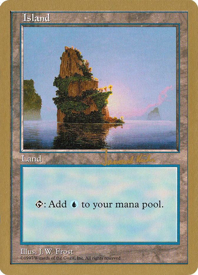 Island (jk435) (Janosch Kuhn) [World Championship Decks 1997] | Exor Games Dartmouth