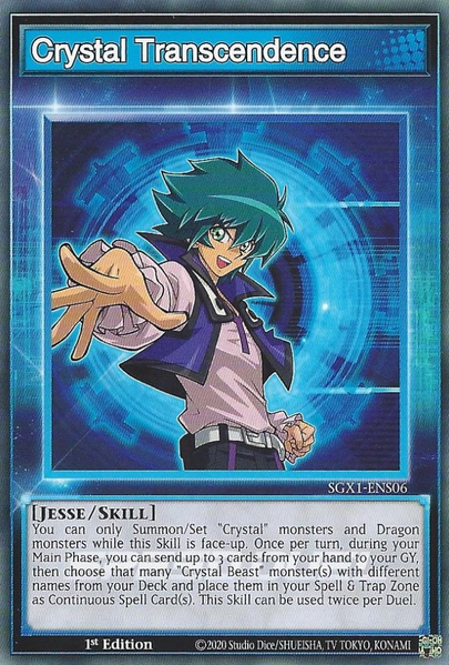 Crystal Transcendance [SGX1-ENS06] Common | Exor Games Dartmouth