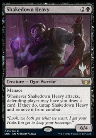 Shakedown Heavy (Promo Pack) [Streets of New Capenna Promos] | Exor Games Dartmouth